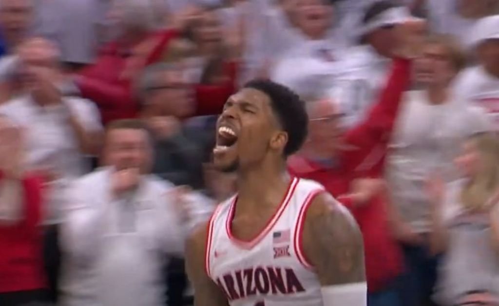 Caleb Love Lifts Arizona Over No. 3 Iowa State in OT with Stunning Half-Court Buzzer-Beater